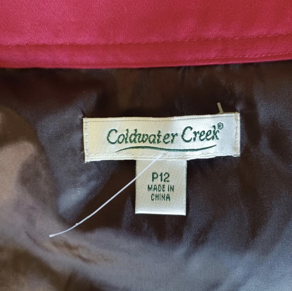 HP😘🆕Coldwater Creek Embroidered jacket - Picture 9 of 9